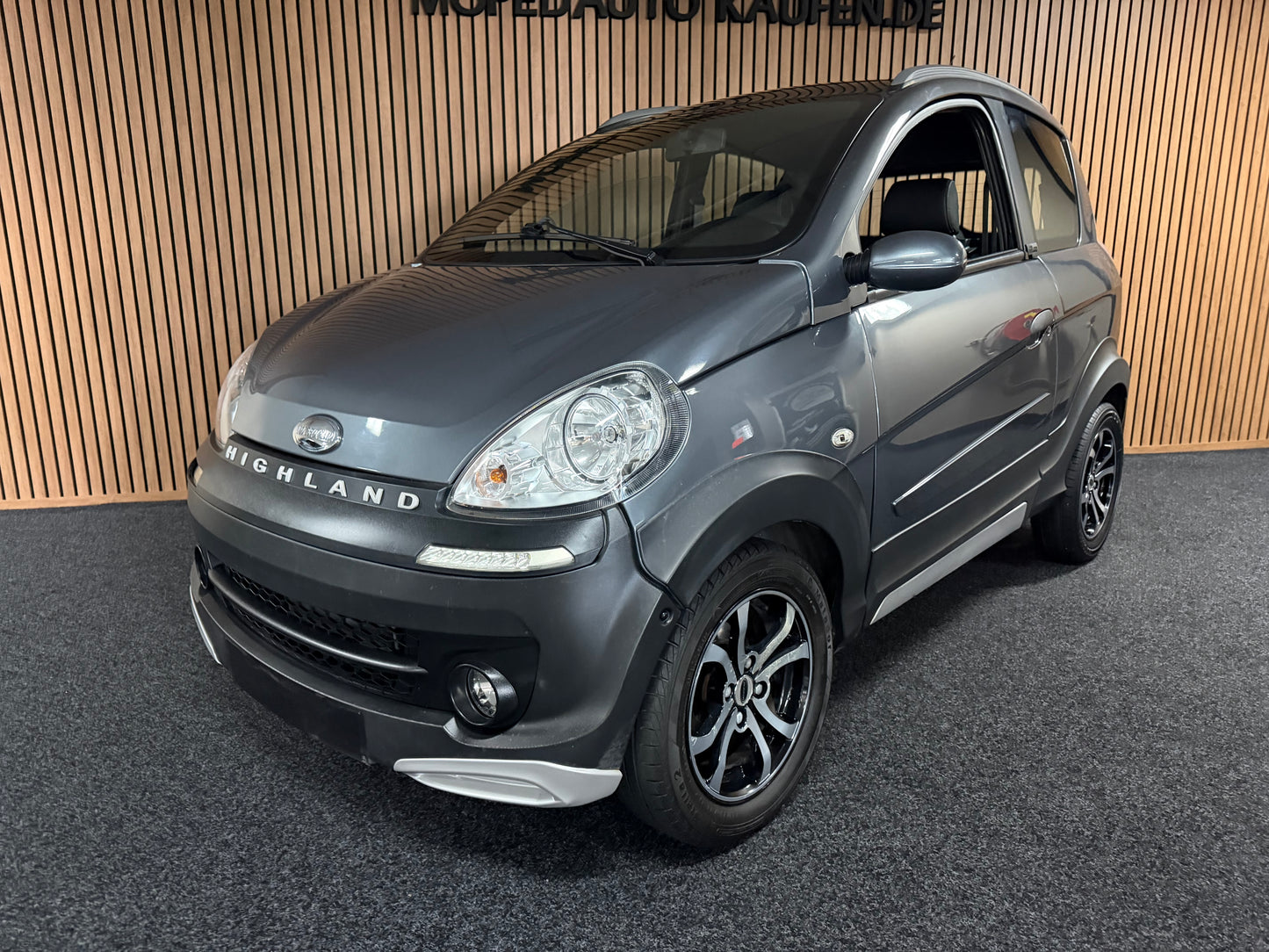Microcar Mgo Highland Edition | Scheckheft | leiser DCI Motor | 45 km/h | Innerhalb 250 KM Kostenlose Lieferung | Mopedauto | Leichtmobile