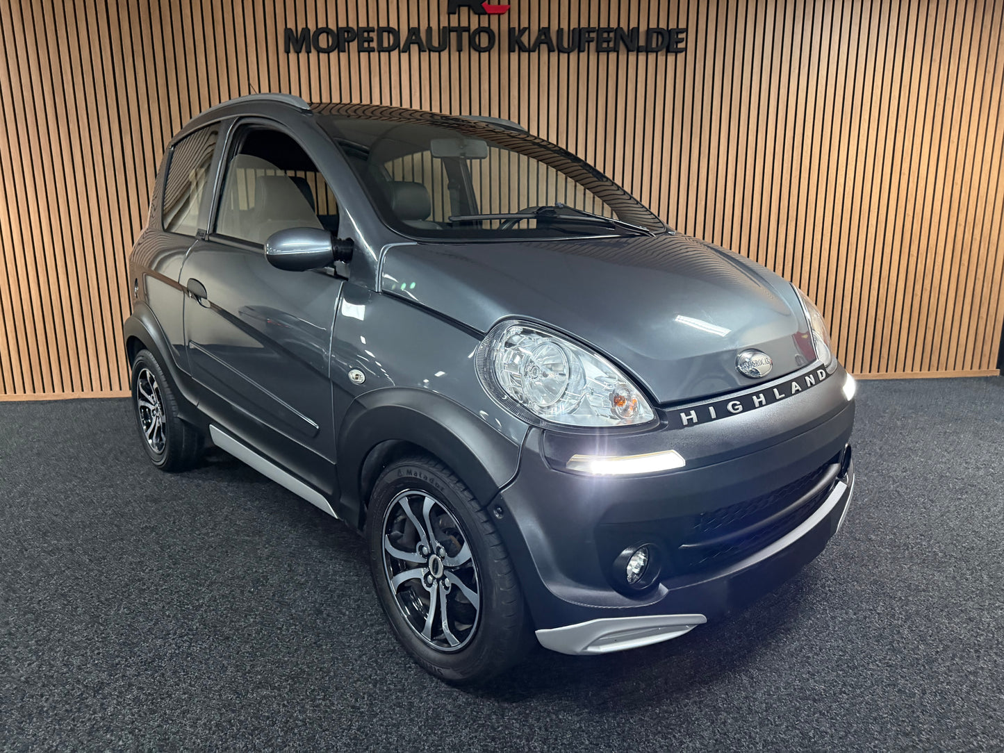 Microcar Mgo Highland Edition | Scheckheft | leiser DCI Motor | 45 km/h | Innerhalb 250 KM Kostenlose Lieferung | Mopedauto | Leichtmobile