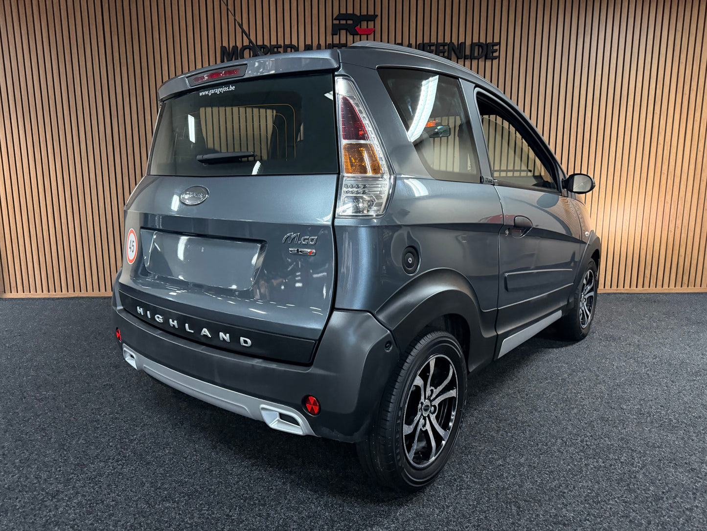 Microcar Mgo Highland Edition | Scheckheft | leiser DCI Motor | 45 km/h | Innerhalb 250 KM Kostenlose Lieferung | Mopedauto | Leichtmobile