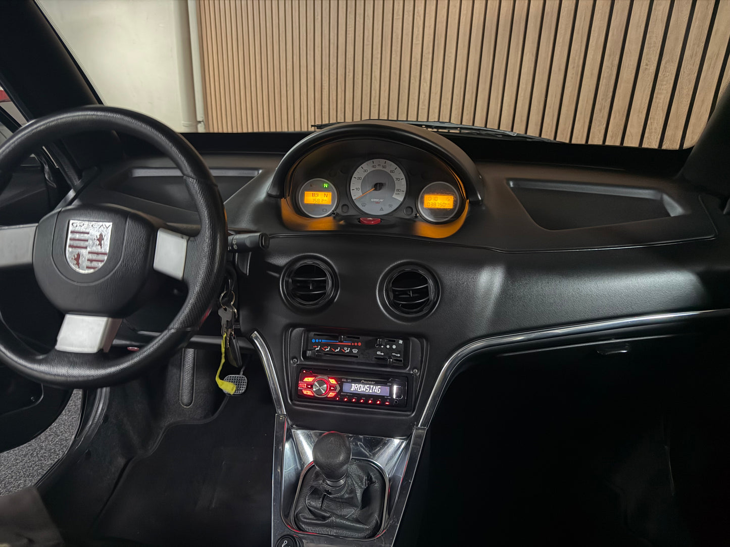 Grecav Sonique | Aluminium carrosserie | leiser DCI Motor | offenes dach | 45 km/h | Innerhalb 250 KM Kostenlose Lieferung | Mopedauto | Leichtmobile