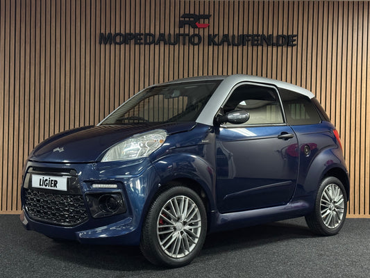 Ligier JS50 Blueline | leiser DCI Motor | Multi-Media | Rückfahrkamera | 45 km/h | Innerhalb 250 KM Kostenlose Lieferung | Mopedauto | Leichtmobile | Aixam | Microcar | Ligier