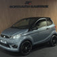 Aixam City Sport Grey | Multi-Media | 8 PS Motor | 45 km/h | Rückfahrkamera | Innerhalb 250 KM Kostenlose Lieferung | Mopedauto | Leichtmobile