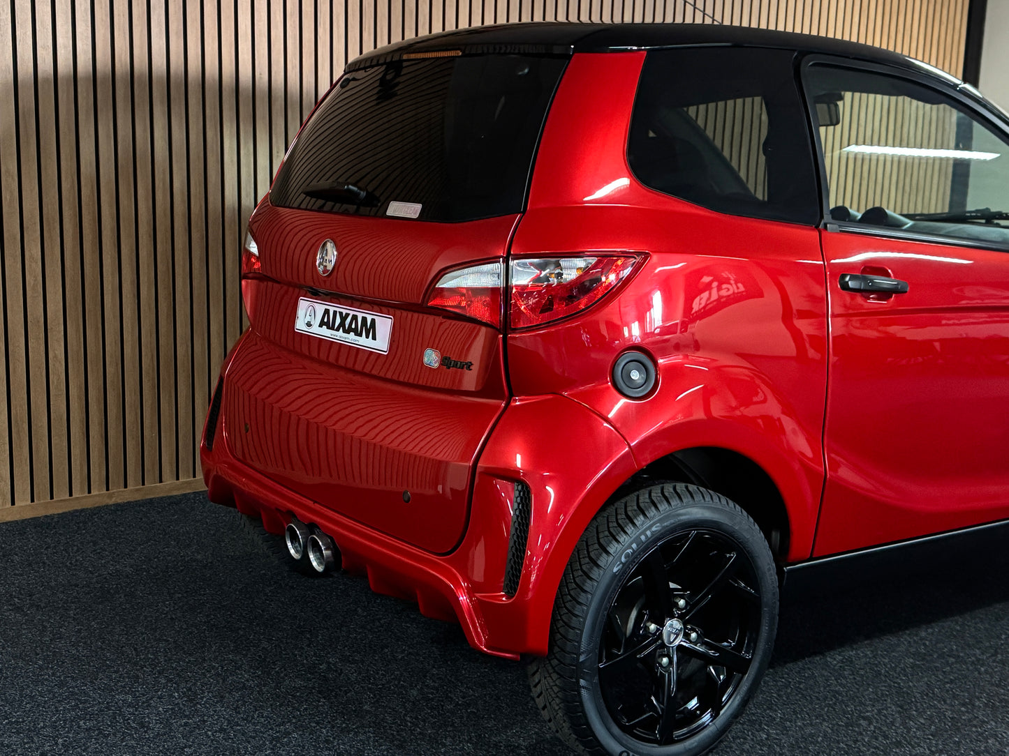 Aixam City Sport | 8 PS Kubota Motor | 45 km/h | Innerhalb 250 KM Kostenlose Lieferung | Mopedauto | Leichtmobile