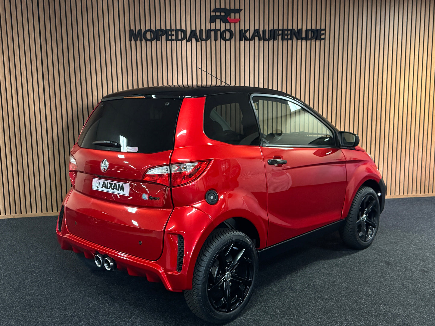 Aixam City Sport | 8 PS Kubota Motor | 45 km/h | Innerhalb 250 KM Kostenlose Lieferung | Mopedauto | Leichtmobile