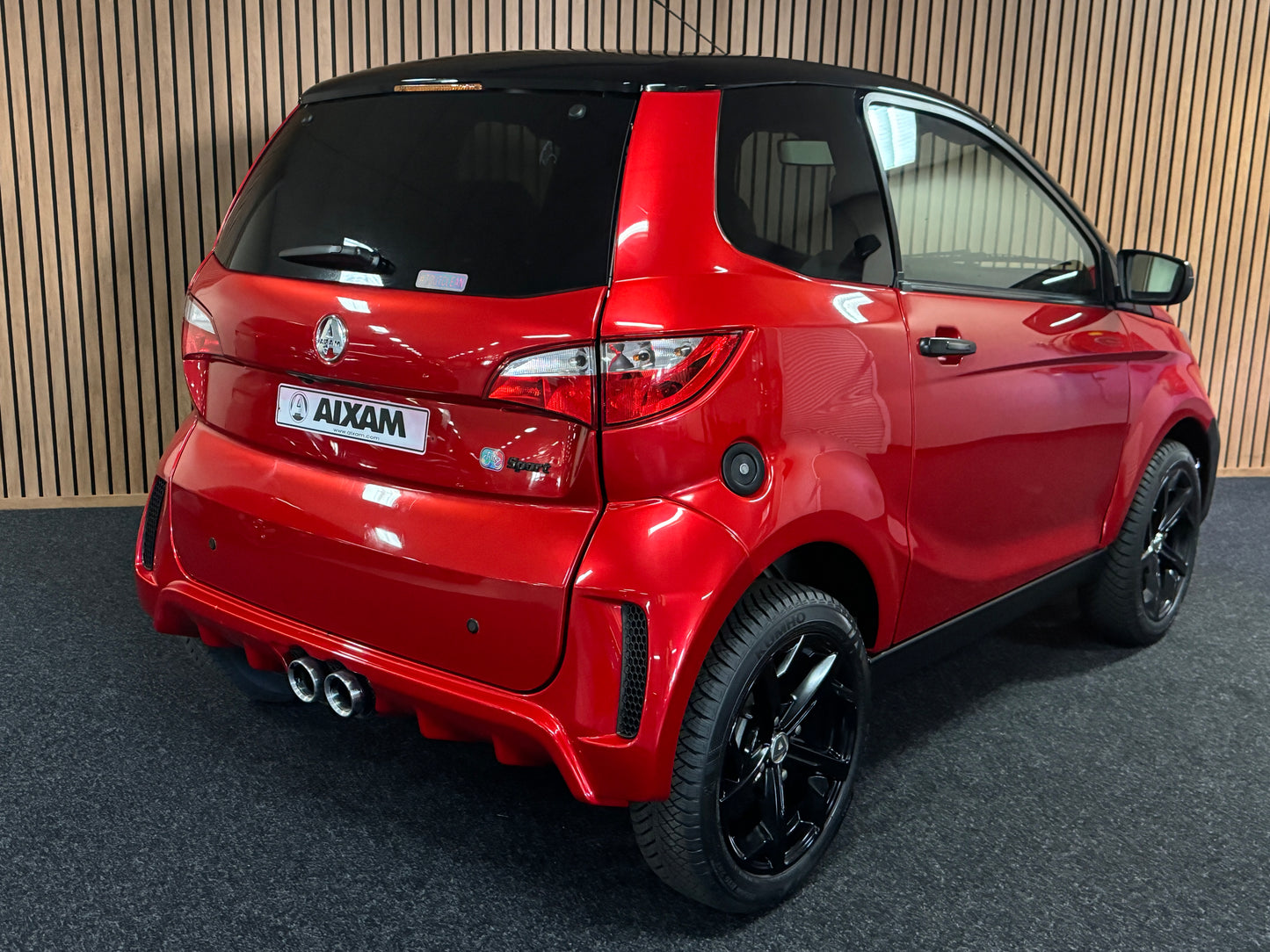 Aixam City Sport | 8 PS Kubota Motor | 45 km/h | Innerhalb 250 KM Kostenlose Lieferung | Mopedauto | Leichtmobile