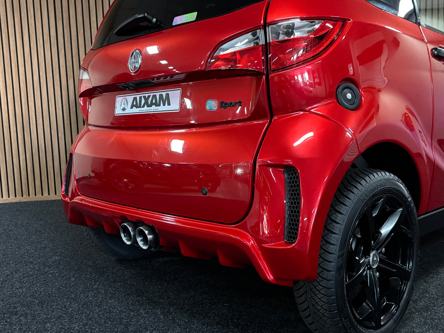 Aixam City Sport | 8 PS Kubota Motor | 45 km/h | Innerhalb 250 KM Kostenlose Lieferung | Mopedauto | Leichtmobile