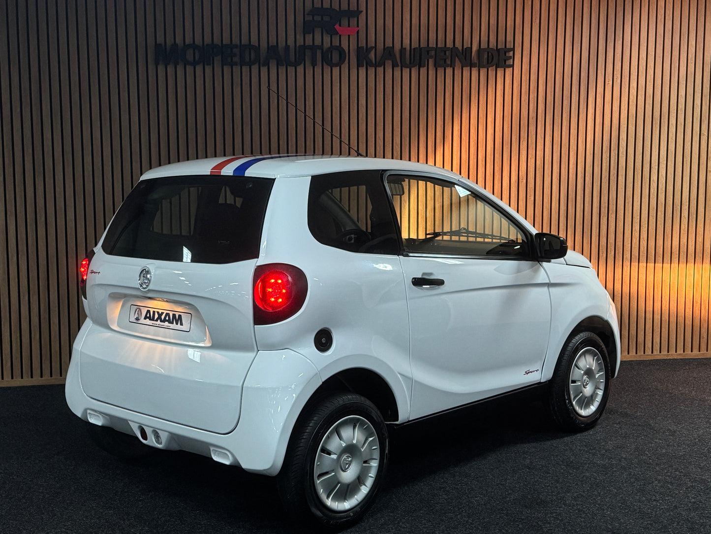 Aixam Minauto Sport 2023 | | 8 PS Motor | 45 km/h | Innerhalb 250 KM Kostenlose Lieferung | Mopedauto | Leichtmobile