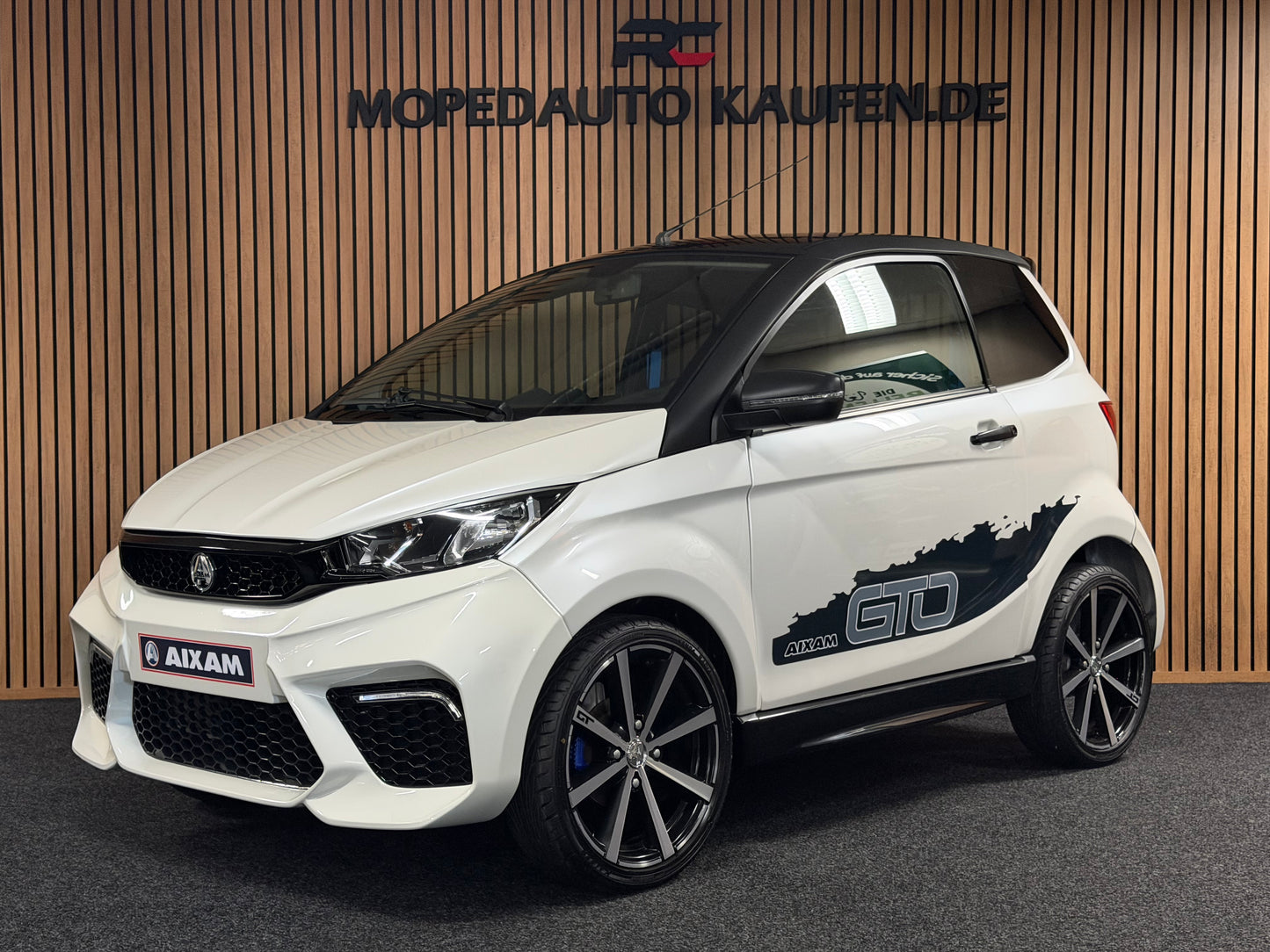 Axiam GTO Sport | Rückfahrkamera | Apple Carplay/Android | 8 PS Kubota Motor | 45 km/h | Innerhalb 250 KM Kostenlose Lieferung | Mopedauto | Leichtmobile