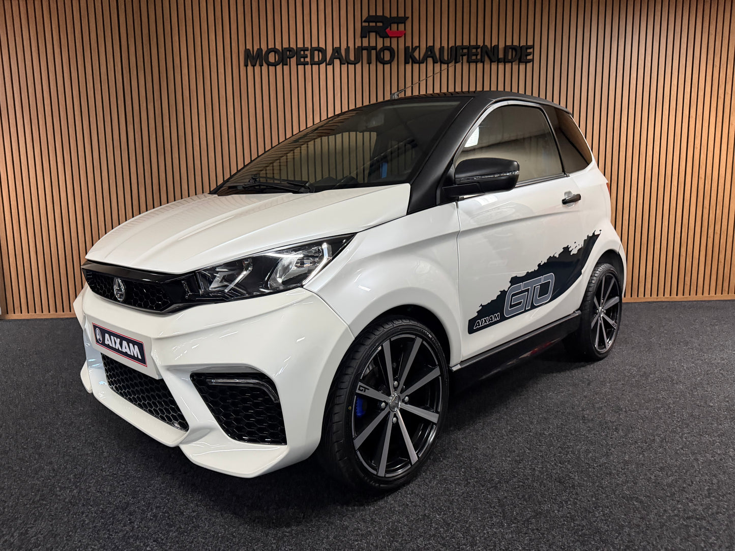 Axiam GTO Sport | Rückfahrkamera | Apple Carplay/Android | 8 PS Kubota Motor | 45 km/h | Innerhalb 250 KM Kostenlose Lieferung | Mopedauto | Leichtmobile