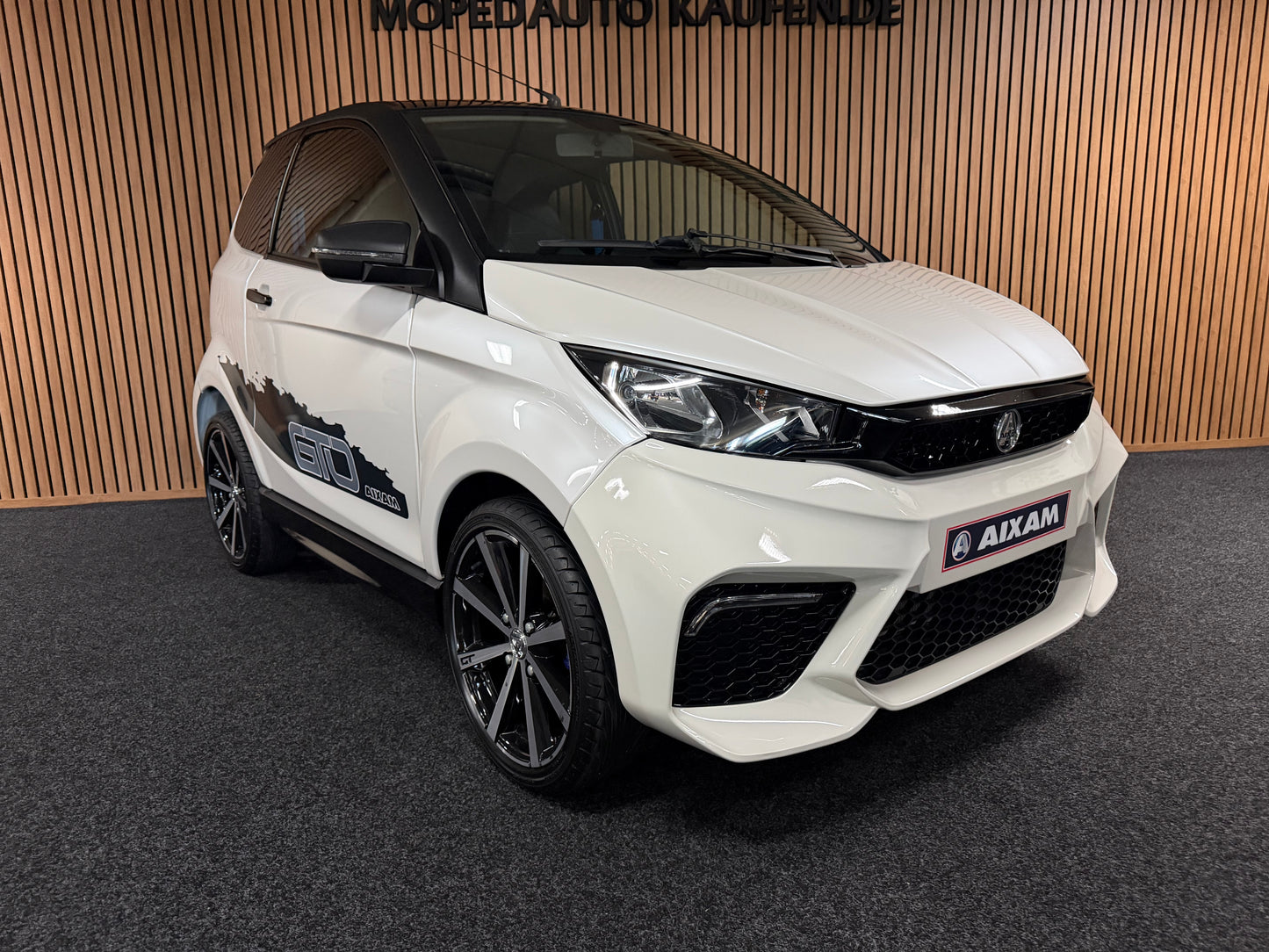 Axiam GTO Sport | Rückfahrkamera | Apple Carplay/Android | 8 PS Kubota Motor | 45 km/h | Innerhalb 250 KM Kostenlose Lieferung | Mopedauto | Leichtmobile