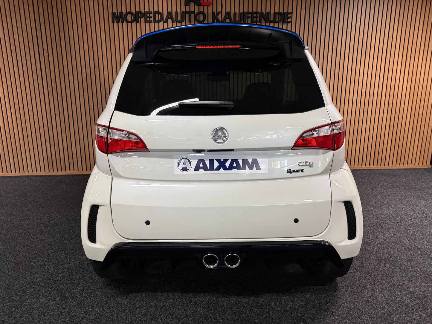 Axiam GTO Sport | Rückfahrkamera | Apple Carplay/Android | 8 PS Kubota Motor | 45 km/h | Innerhalb 250 KM Kostenlose Lieferung | Mopedauto | Leichtmobile