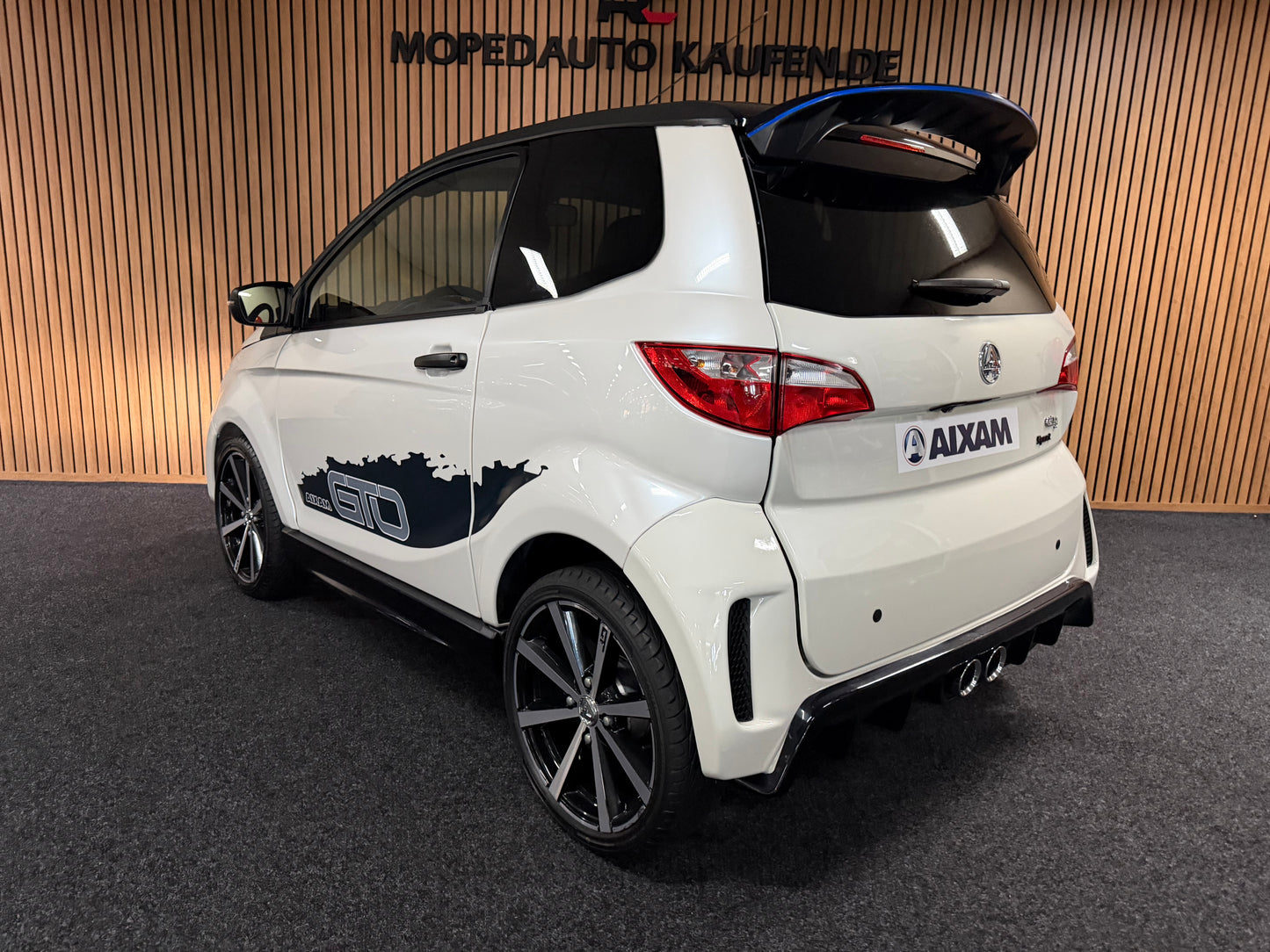 Axiam GTO Sport | Rückfahrkamera | Apple Carplay/Android | 8 PS Kubota Motor | 45 km/h | Innerhalb 250 KM Kostenlose Lieferung | Mopedauto | Leichtmobile