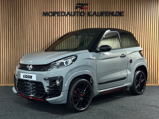 Ligier JS60 Ultimate Sport | 511 KM | FULL OPTION | Servo | KLIMA | 8 PS DCI Motor | Ambilight | Sitzheizung| Apple Carplay | 45 km/h | Innerhalb 250 KM Kostenlose Lieferung | Mopedauto | Leichtmobile