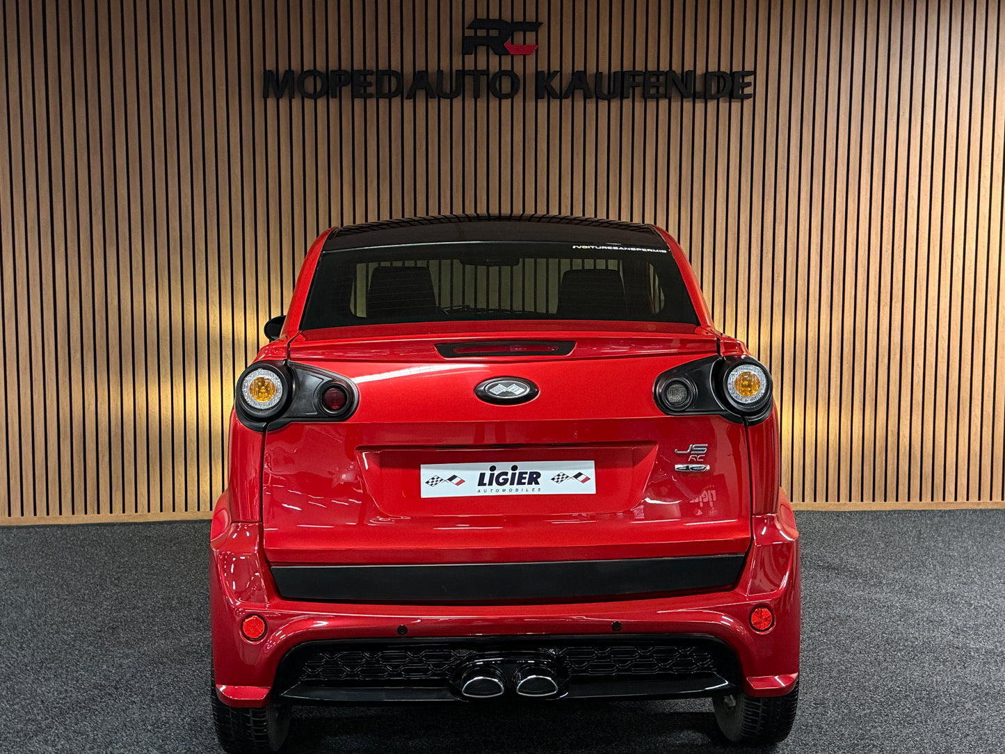 Ligier JSRC Coupé Team 26 Edition| leiser DCI Motor | 45 km/h | Innerhalb 250 KM Kostenlose Lieferung | Mopedauto | Leichtmobile