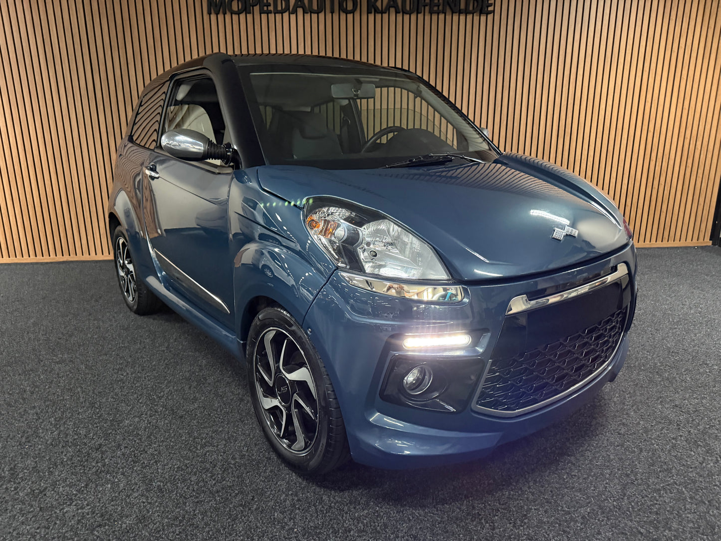Ligier JS50 Blueline | Gepflegt | leiser DCI Motor | 45 km/h | Innerhalb 250 KM Kostenlose Lieferung | Mopedauto | Leichtmobile