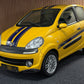Microcar M.GO F8 Sport Gold | leiser DCI Motor | 45 km/h | Innerhalb 250 KM Kostenlose Lieferung | Mopedauto | Leichtmobile